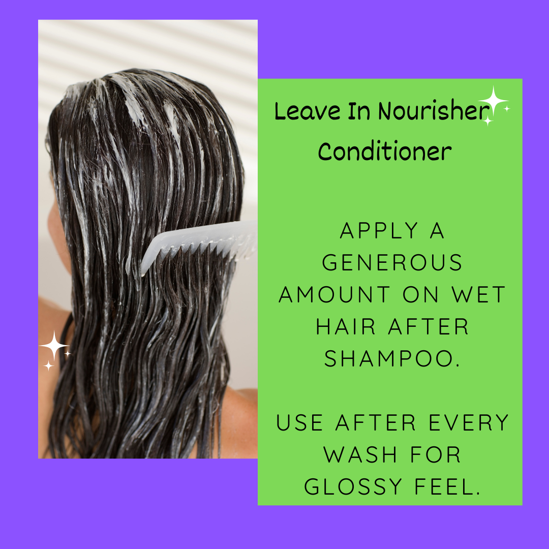 Skinscooba Leave In Nourisher Conditioner, Made for Tweens & Teens