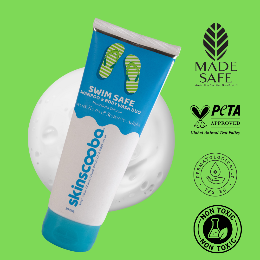 Skinscooba Swim Safe Shampoo & Body Wash Duo