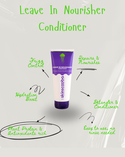 Skinscooba Leave In Nourisher Conditioner, Made for Tweens & Teens